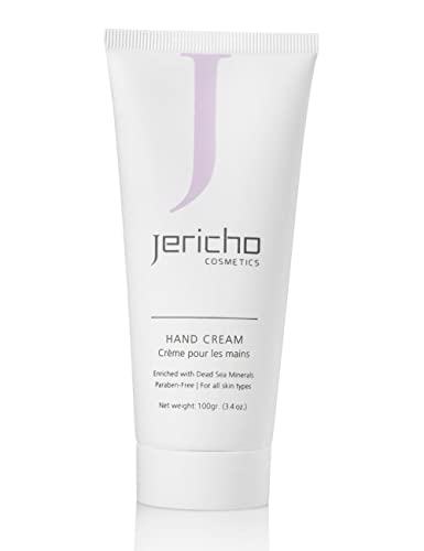 Jericho Cosmetics Hand Cream - Moisturizing & Nourishing with Aloe, Olive Oil & Dead Sea Salts
| Jericho Cosmetics Hand