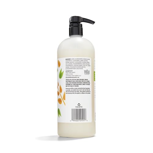 Whole Foods Market 365 Body Wash Colloidal Oatmeal Fragrance Free 32 Fl Oz for Sensitive Skin Relief in the Bathroom