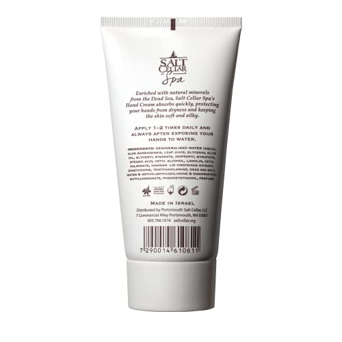 Salt Cellar Spa Dead Sea Mineral Hand Cream for Dry, Cracked Skin
| Salt Cellar Spa Dead Sea Mineral Moisturizer Lotion