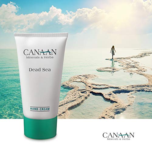 Canaan Minerals Dead Sea Hand Cream - Deep Moisture For Dry Hands & Cracked Skin, |25 fl. oz / 125ml
Canaan Minerals Dea
